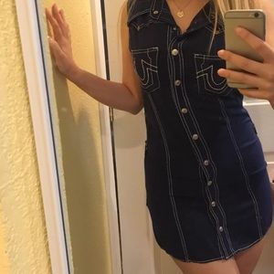 True Religion dress/coverup/cardigan